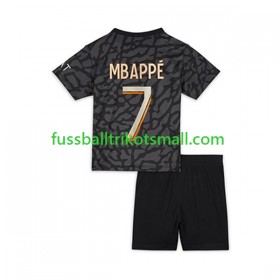 Fußballtrikots Paris Saint-Germain Kylian Mbappé 7 Kinder 2023-2024 Kurzarm 3rd trikot kaufen